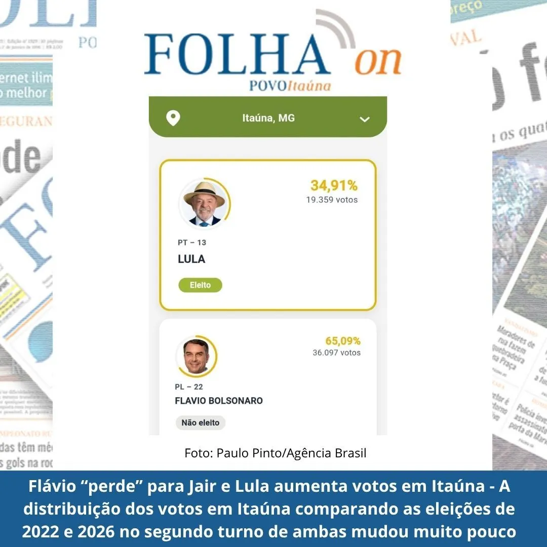 Eleições 2026: Votação em Itaúna no 2º turno