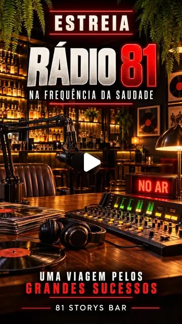 Estreia da Rádio 81 com Michael Jackson – 81 Storys Bar