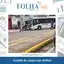 Acidente entre ônibus e moto na Avenida Jove Soares