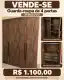 Guarda roupas de 4 portas seminovo