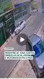 Pedestre atingido por ônibus na Silva Jardim