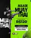 Aulas de Muay Thai na Wolf Team – Aeroporto