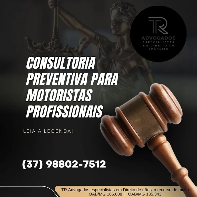 TR Advogados especialistas em Direito de trânsito recurso de multa