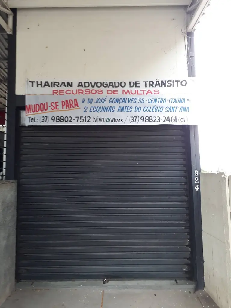 Thairan Luiz Silva Ferreira advogado