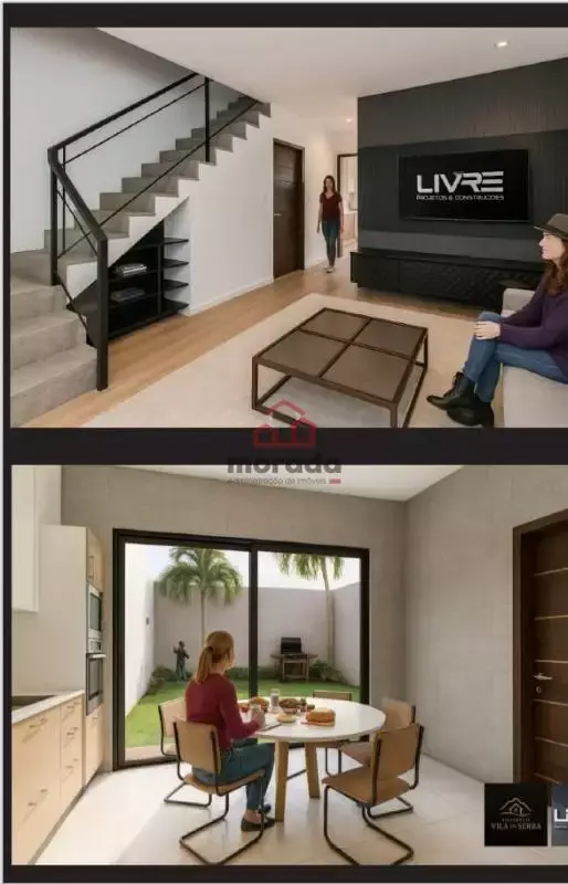 Casa 3 quartos com suíte – Vila da Serra