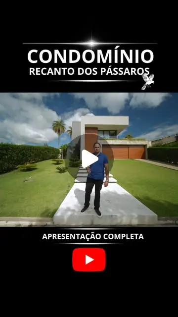 Casa Moderna à Venda no Condomínio Recanto dos Pássaros