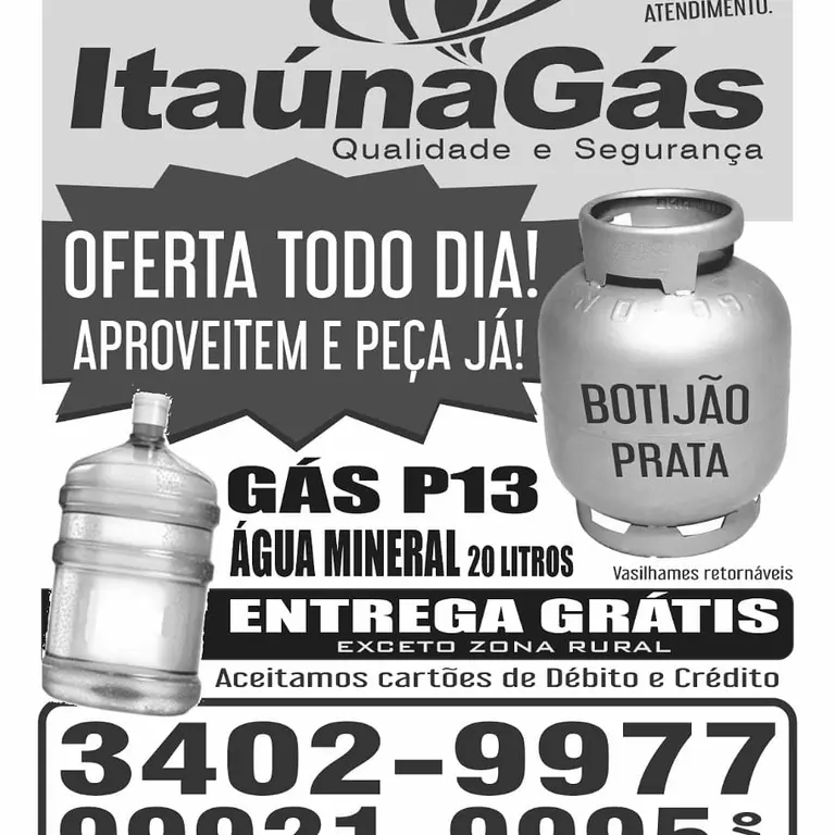 Evaldo gás e água