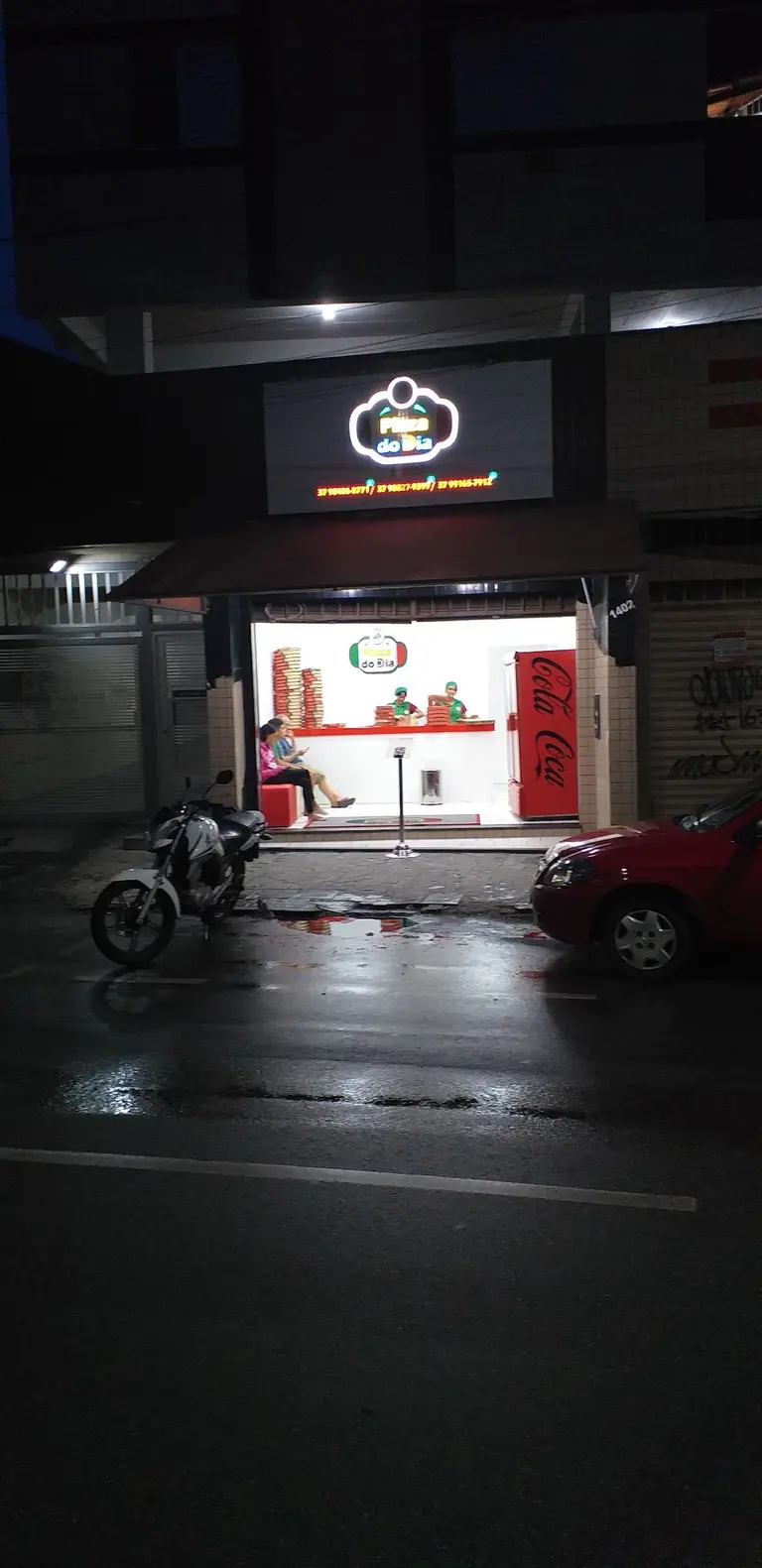 Delivery de Pizza – Nota 3.8 no Google (25 avaliações)