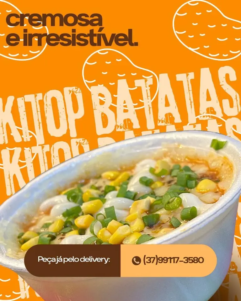 Kitop Batatas Recheadas no Pote
