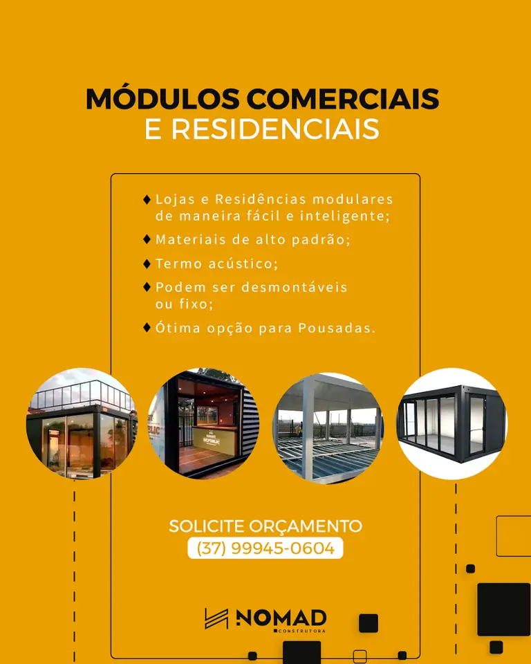 Nomad Modular - Construção Modular e Light Steel Frame