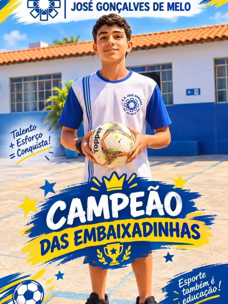 Gincana 2026 na Escola Estadual José Gonçalves de Melo