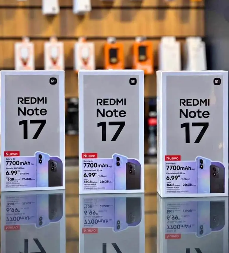 Xiaomi Note 17 256GB novo e lacrado — Ville Imports