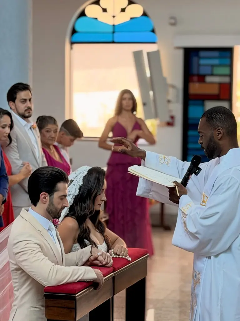 Banda Quartetto Maior em casamento na Matriz de Itaúna