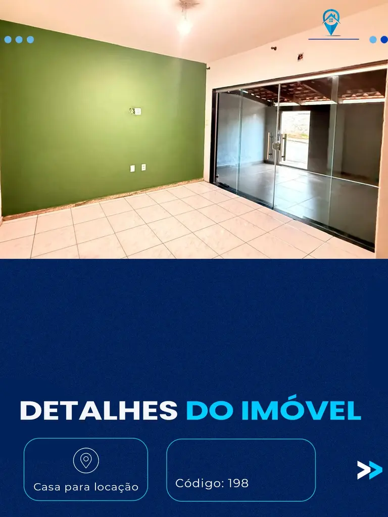 Casa 3 quartos para alugar no Parque Jardim — Parque Jardim Santanense