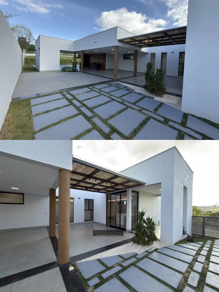 Casa nova 3 quartos no Condomínio Recanto dos Pássaros