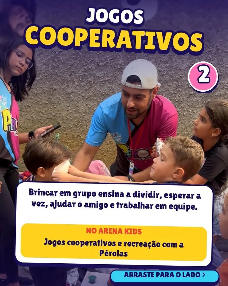 Arena Kids: brincar que desenvolve habilidades