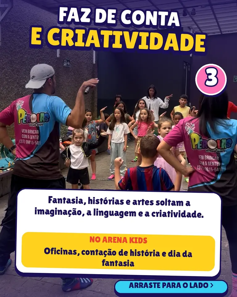 Arena Kids: brincar que desenvolve habilidades