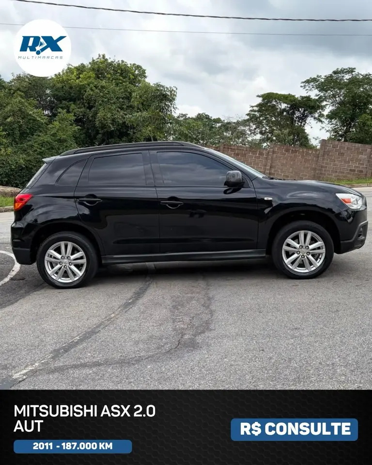 Mitsubishi ASX 2.0 Automática – 2011, 187 mil km