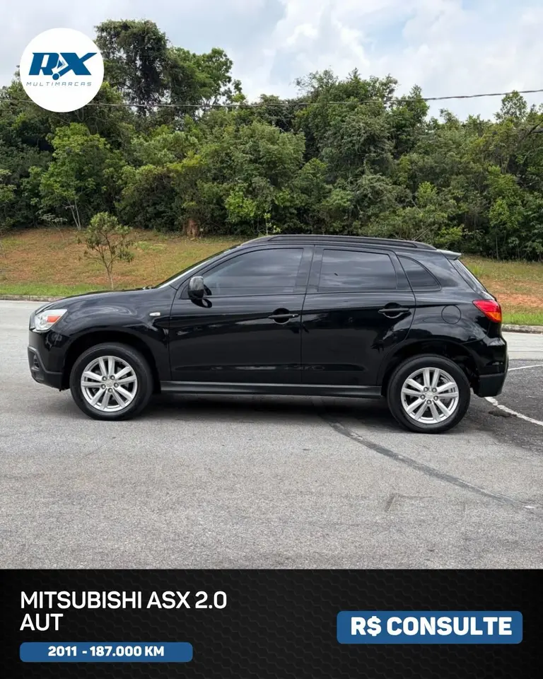 Mitsubishi ASX 2.0 Automática – 2011, 187 mil km