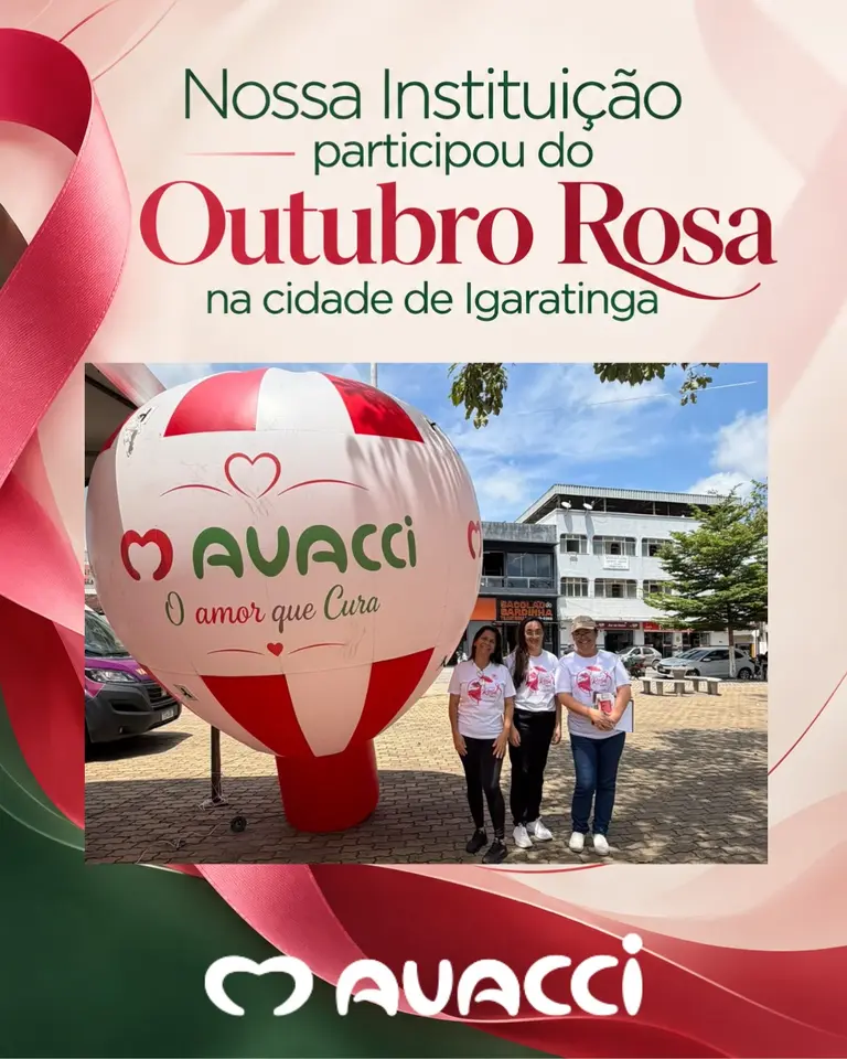 AVACCI participa da Semana Rosa em Igaratinga