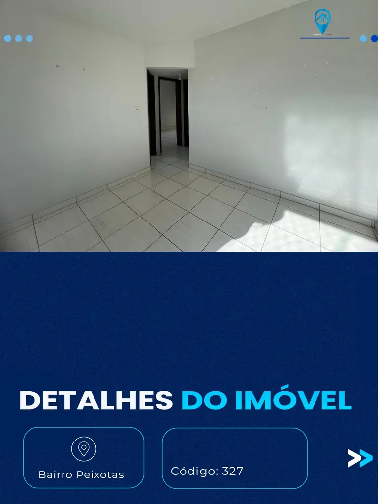 Apartamento 3 quartos com suíte para alugar no Bairro Peixotas