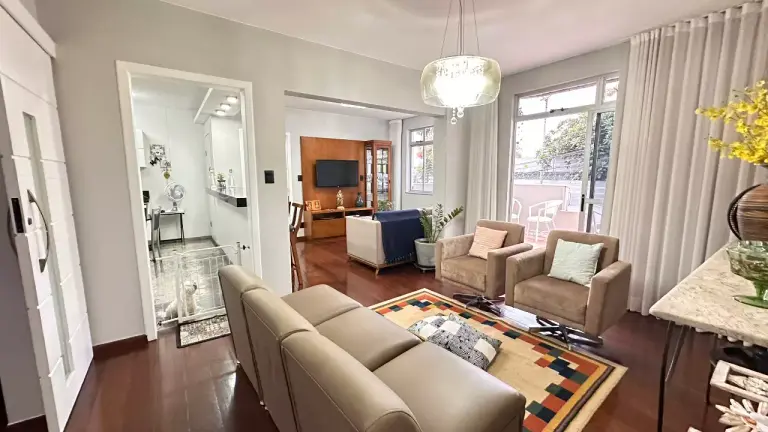 APARTAMENTO COM AREA à venda, 3 quartos, 1 suíte, 2 vagas, BELVEDERE