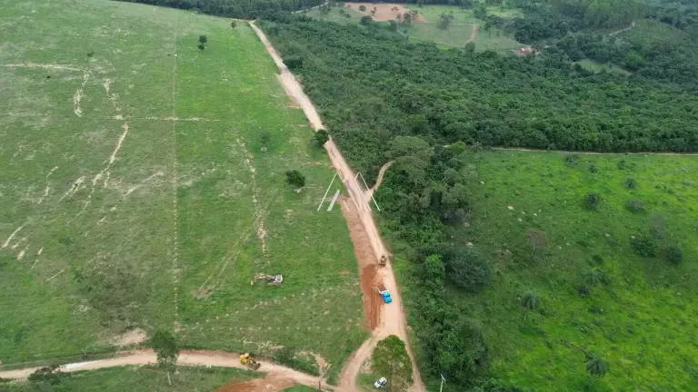 Vendo lote no Mirante das Palmeiras com 1000m² em ótima localização