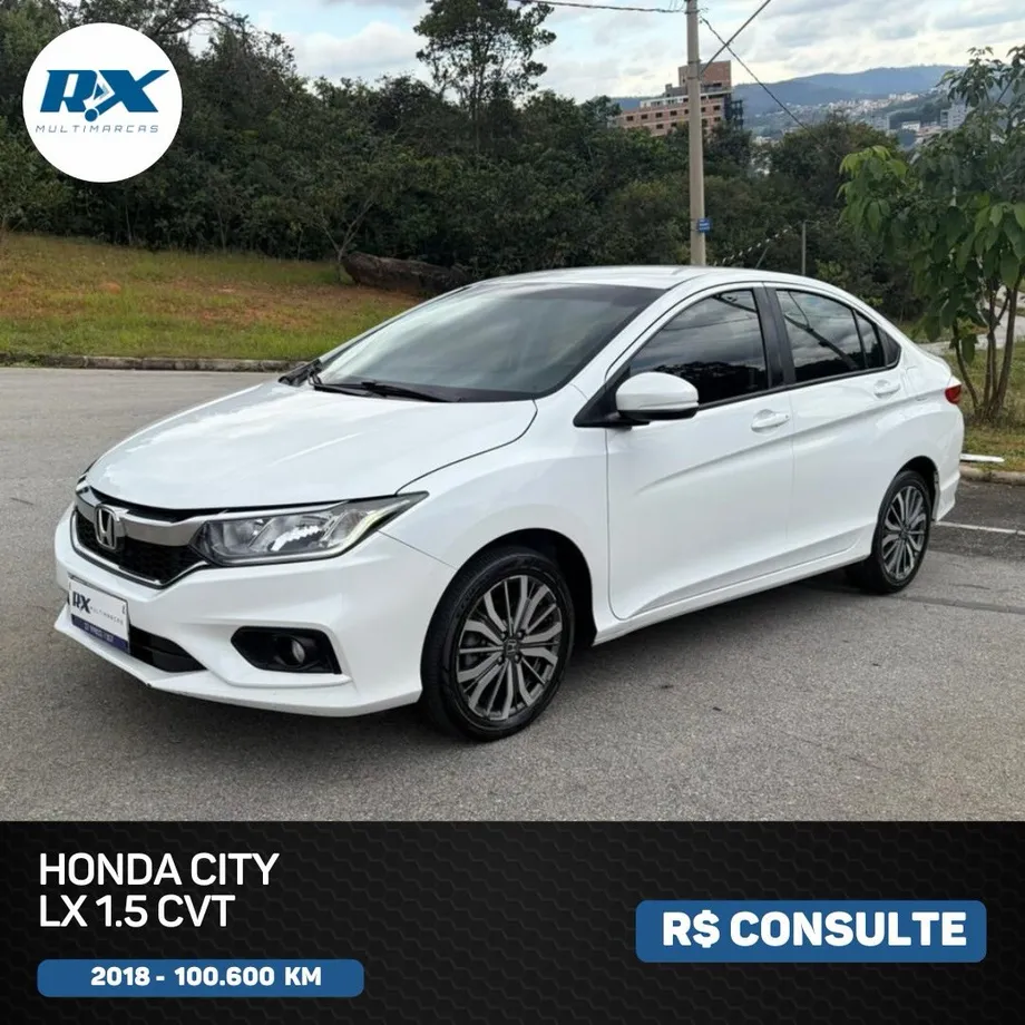 Honda City LX 1.5 CVT 2018 – 100.600 km