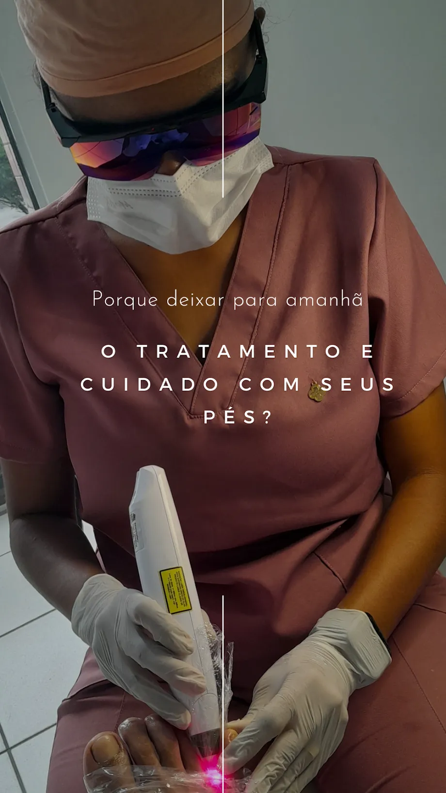 Podóloga Alessandra Oliveira