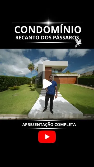 Casa Moderna à Venda no Condomínio Recanto dos Pássaros
