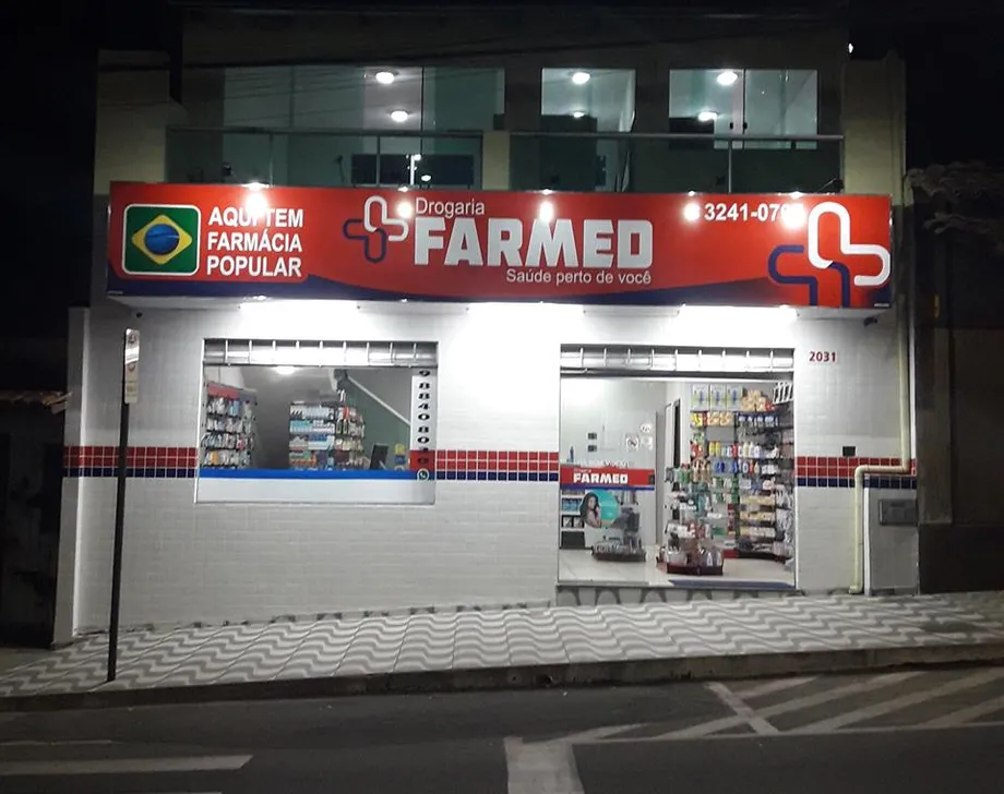 Drogaria Farmed – Aberta de segunda a sábado