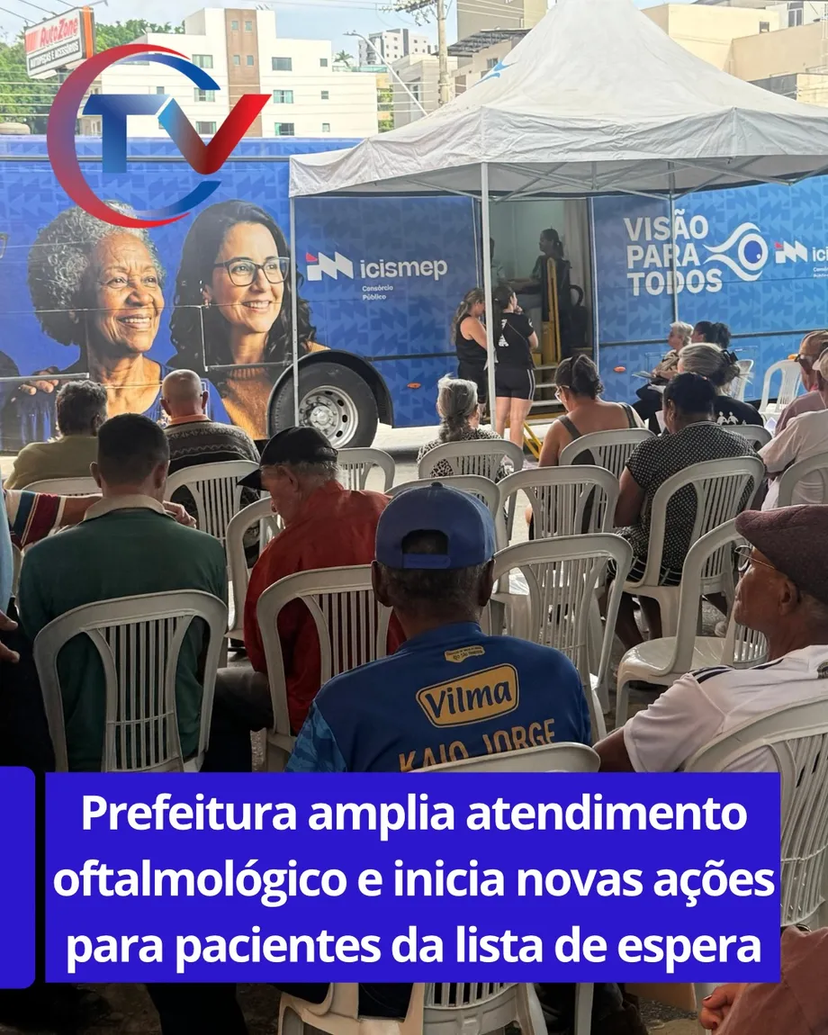 Atendimentos oftalmológicos em Itaúna