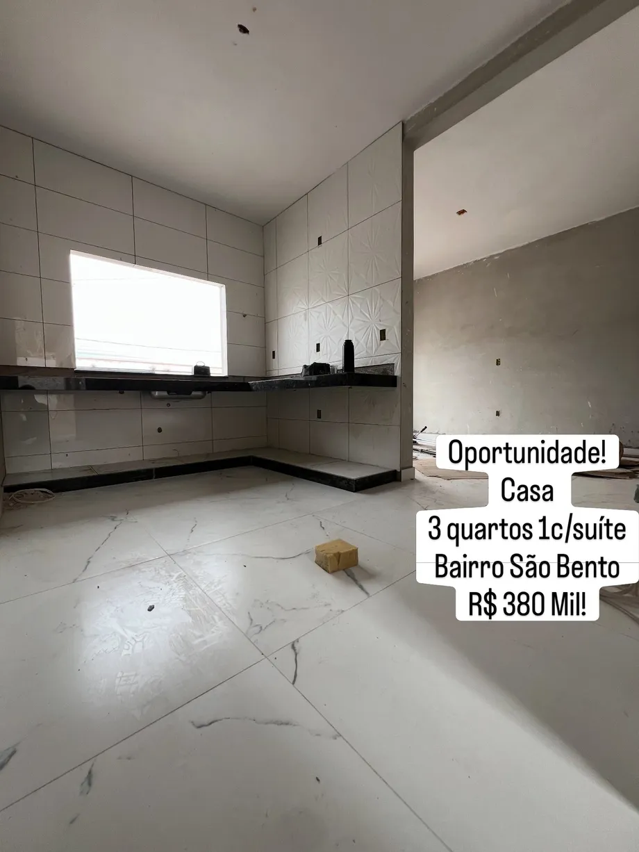 Casa 3 quartos à venda no bairro São Bento