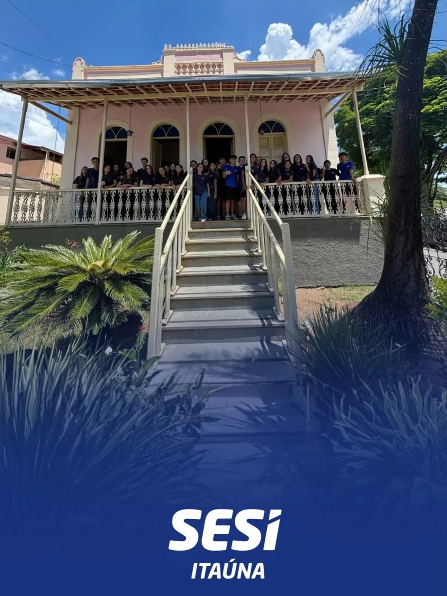 Alunos do SESI visitam Praça da Estação e Museu Municipal
