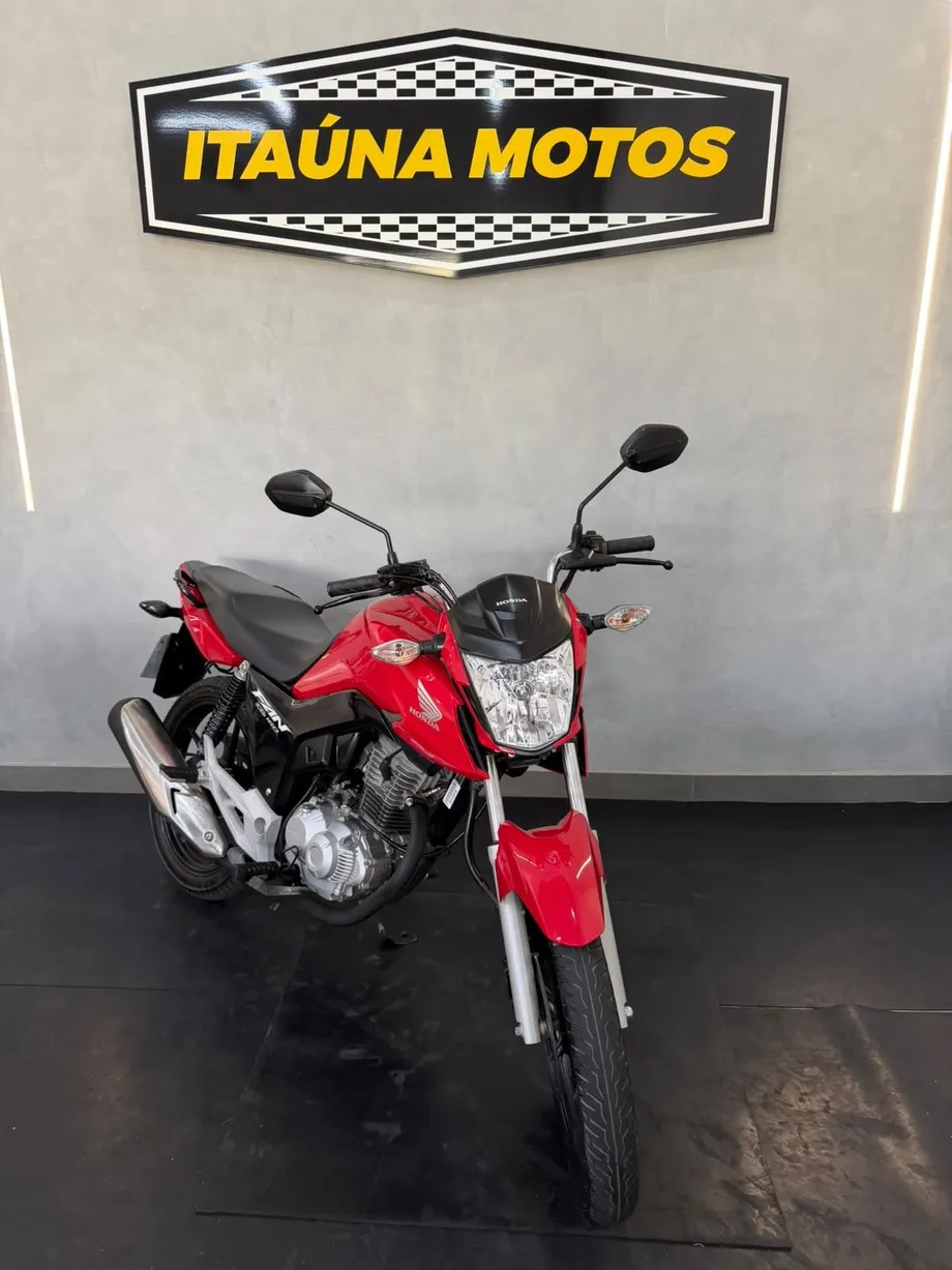Honda Fan 160 2023/2024 — 12 mil km, IPVA pago