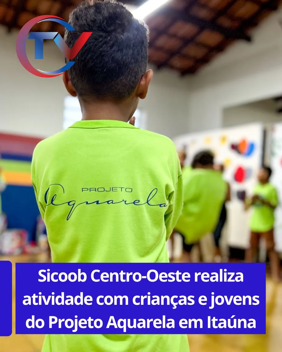 Sicoob participa da Semana das Crianças do Projeto Aquarela