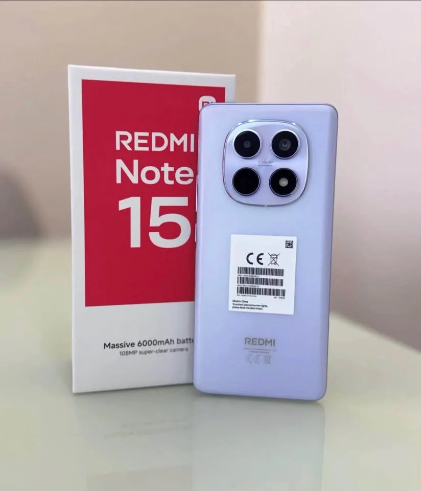Xiaomi Note 15 256GB novo e lacrado — Ville Imports