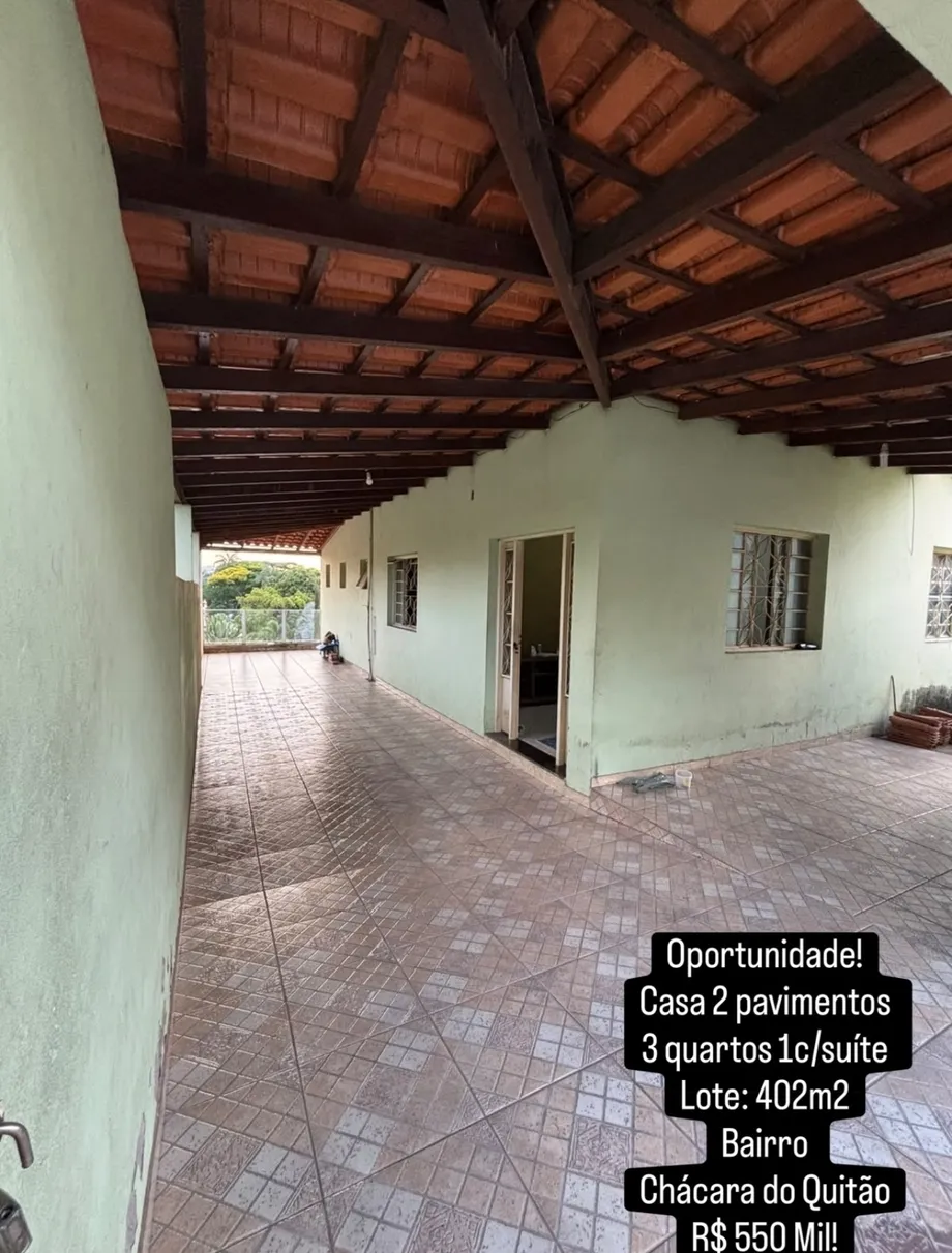 Casa 3 quartos, 270 m² na Chácara do Quitão