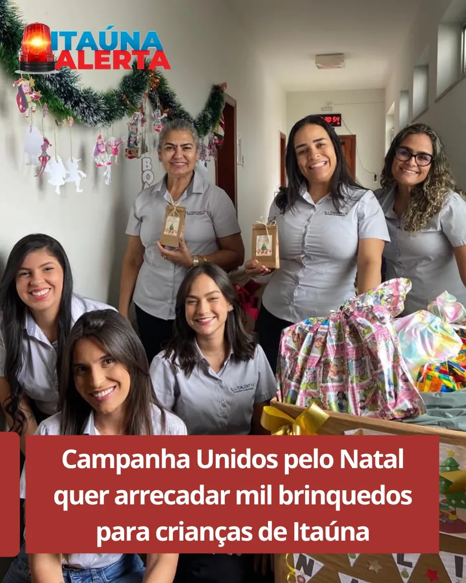 Campanha Unidos pelo Natal arrecada brinquedos em Itaúna — Centro