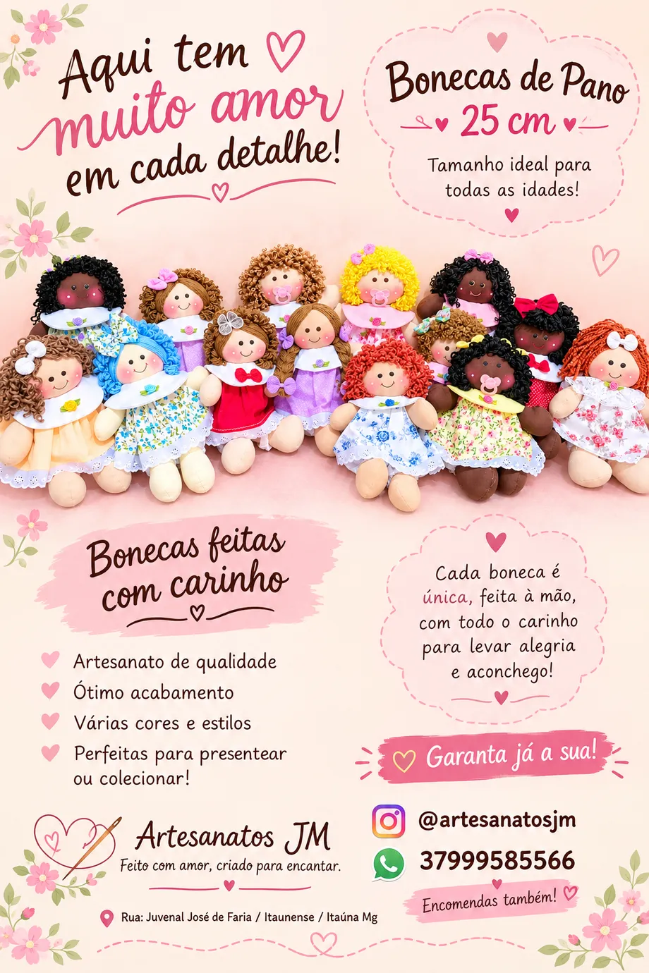 Bonecas de pano