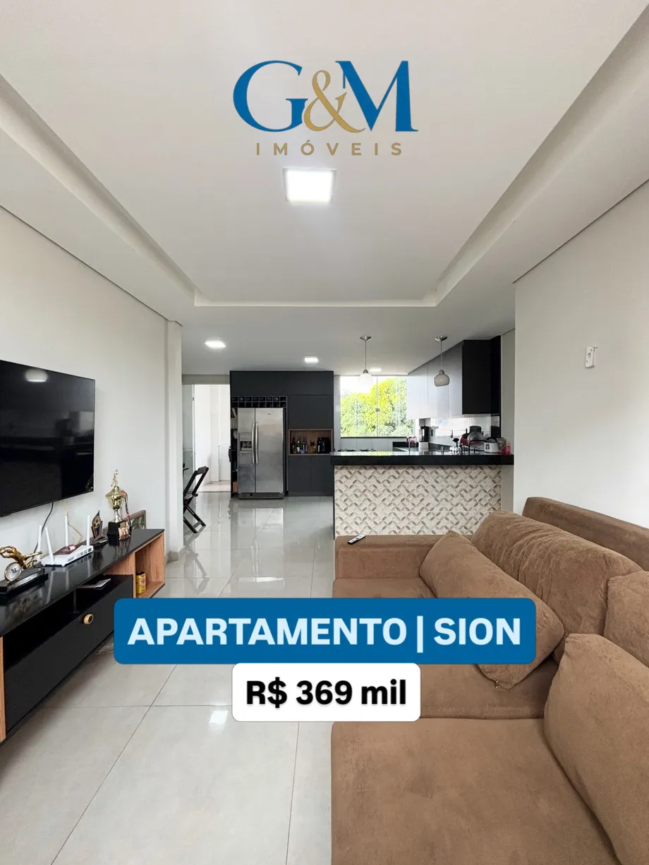 Apartamento 3 quartos à venda no Sion