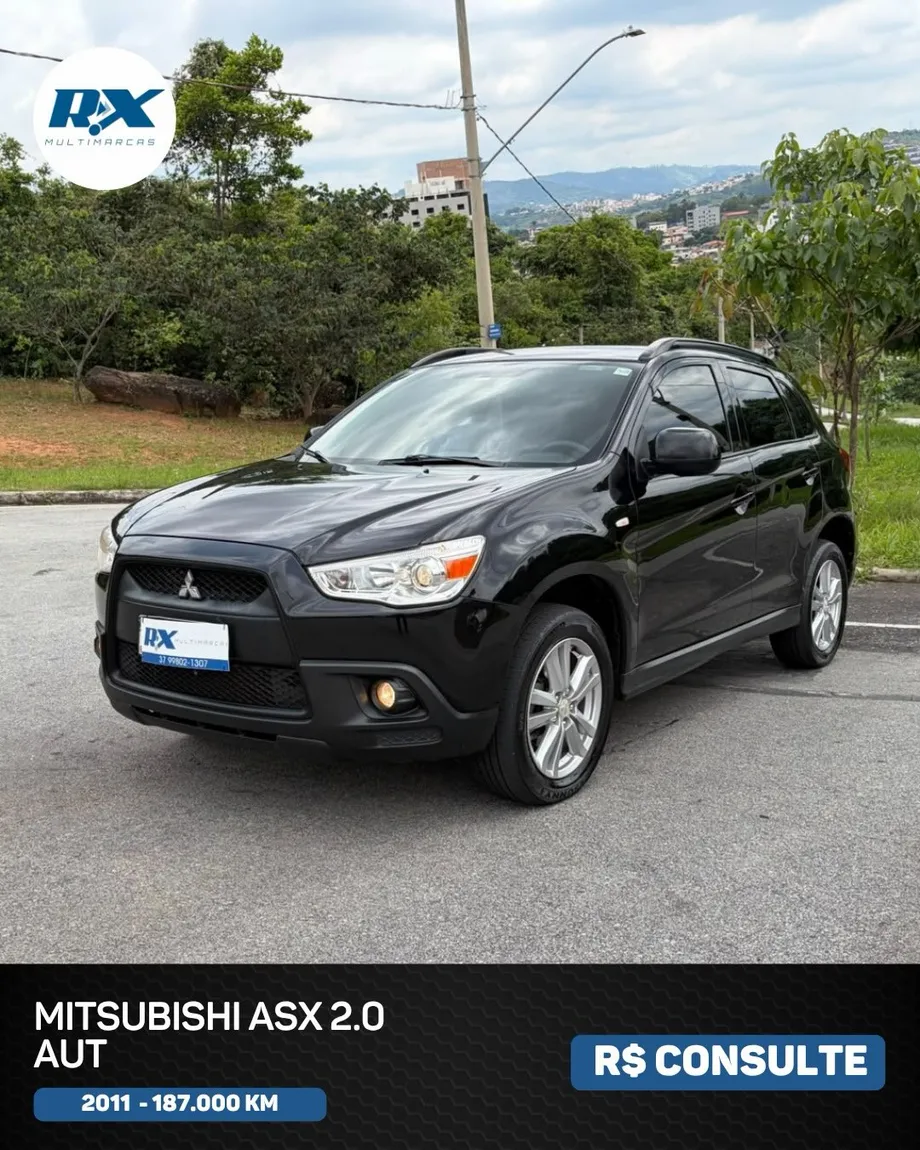 Mitsubishi ASX 2.0 Automática – 2011, 187 mil km