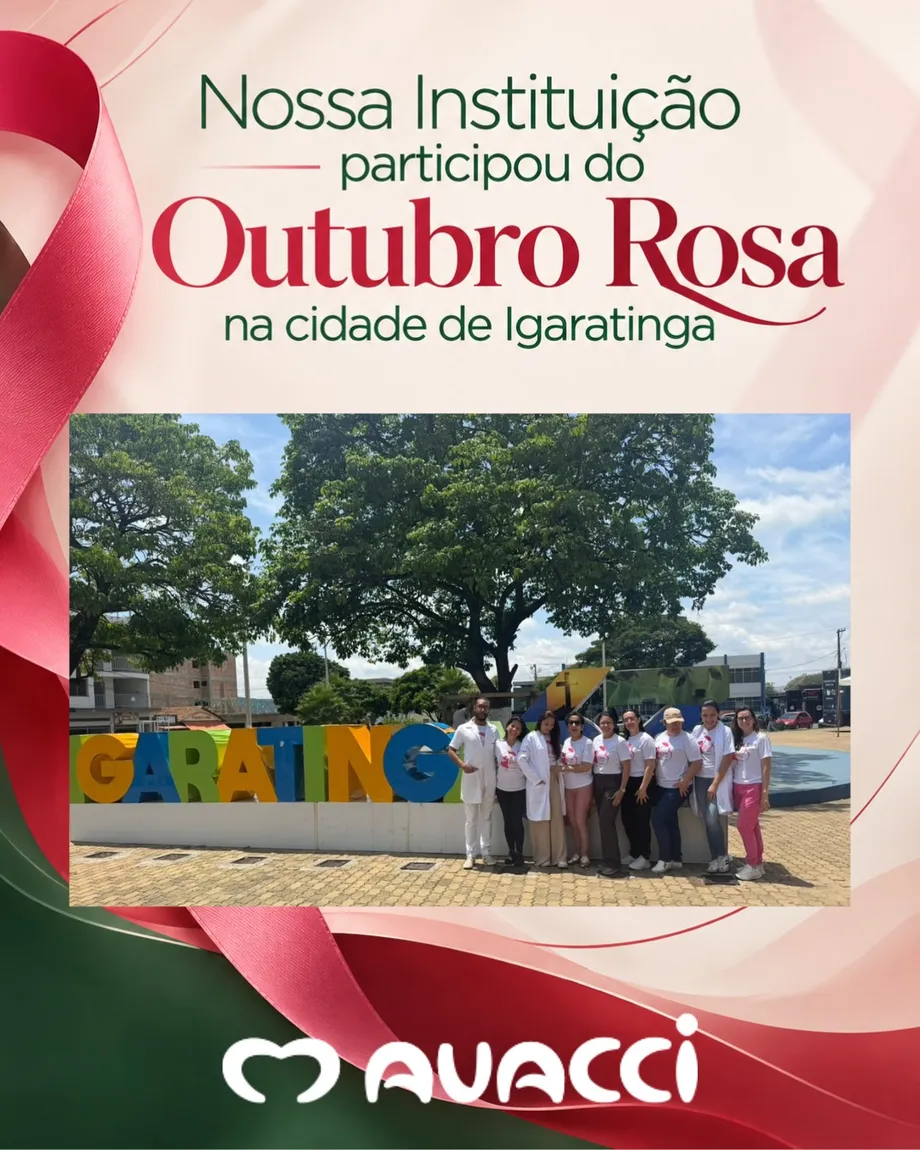 AVACCI participa da Semana Rosa em Igaratinga