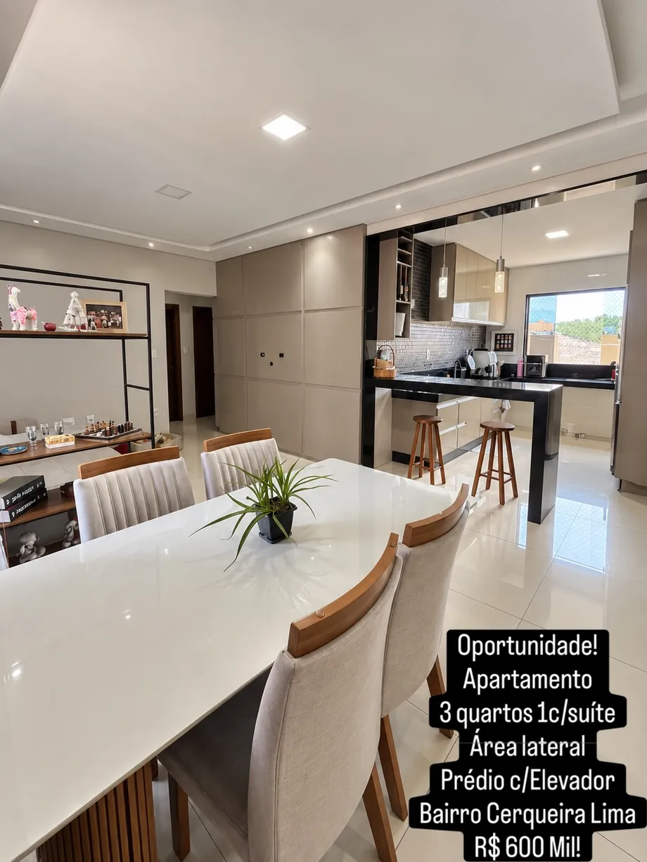 Apartamento 96 m² com área externa à venda no Cerqueira Lima