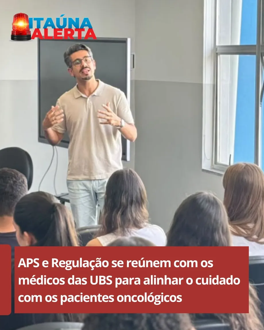 Reunião da APS para melhorar atendimento oncológico em Itaúna