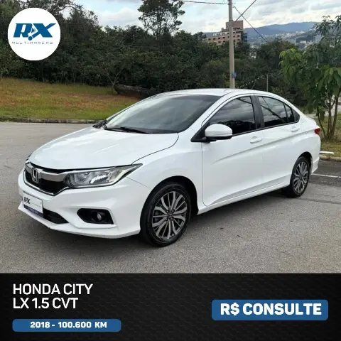 Honda City LX 1.5 CVT 2018 – 100.600 km
