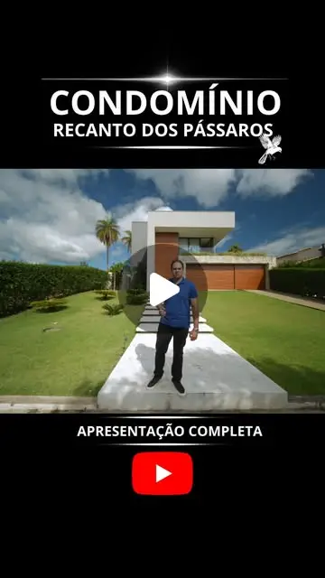 Casa Moderna à Venda no Condomínio Recanto dos Pássaros