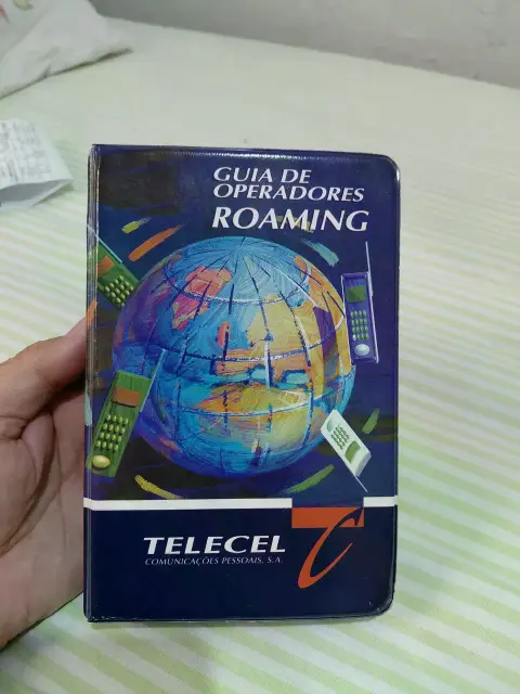 Guia de Operadoras Roaming Telecel - Colecionador