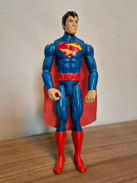 Boneco Original Super Man DC Comics da Mattel, 30cm, sem caixa original  (usado).