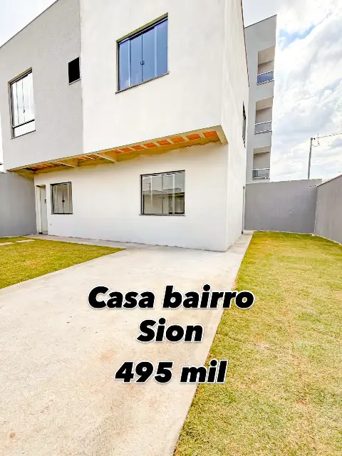Casa 2 pavimentos 3 quartos no Sion